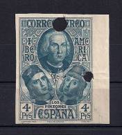 1930, DESCUBRIMIENTO DE AMÉRICA, ED. 564MTbs(*), SIN DENTAR, TALADROS CONTINUADOS, BORDE DE HOJA - Nuevos
