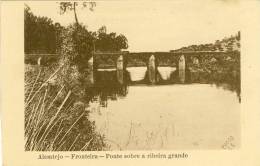 FRONTEIRA (Alentejo) Ponte Sobre A Ribeira Grande  2 Scans  PORTUGAL - Portalegre