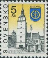 CZ1368 Slovakia 1998 Building Emblem Of The City 1v MNH - Unused Stamps