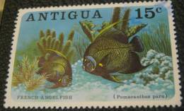 Antigua 1976 French Angel Fish 15c - Used - 1960-1981 Ministerial Government