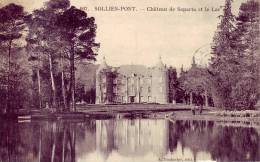 Chateau De Saparta Et Le Lac - Sollies Pont