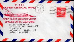 ★ US - F-111 - SUPER CRITICAL WING - FLIGHT # 3 (7532) - United States