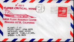 ★ US - F-111 - SUPER CRITICAL WING - FLIGHT # 43 (7535) - United States