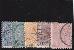 NOUVELLE ZELANDE TIMBRES ANCIENS OBLITERES - Used Stamps