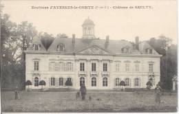 CPA ENVIRONS D'AVESNES LE COMTE - CHATEAU DE SAULTY - Avesnes Le Comte