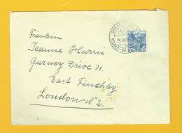 Helvetia: Postly Used Cover: 1949 - Fine - Briefe U. Dokumente