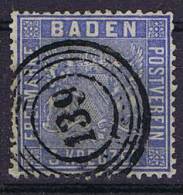 German States: Baden, Mi 10  Cancelled, - Used