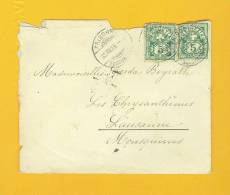 Helvetia: Postly Used Cover: 1899 - Fine - Cartas & Documentos