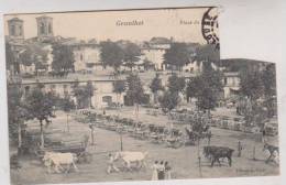 CPA DPT 81 GRAULHET, PLACE DU MARCHE ? En 1907!! - Graulhet