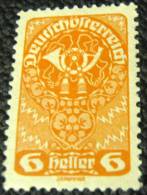 Austria 1919 Posthorn 6h - Mint - Neufs