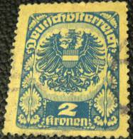 Austria 1920 Republican Arms 2k - Used - Nuovi