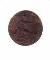 GREAT BRITAIN    1/2  PENNY   1916  (KM# 809) - C. 1/2 Penny