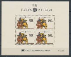 Europa CEPT 1988, Portugal SS Block 57, MNH** - 1988