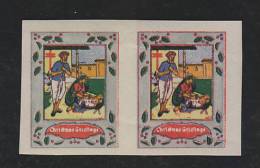 India  1948 - 49 IIMPERF...PROOF...PAIR...  TB DONATION CINDRELLA STAMP # 43331 Indien  Inde - Charity Stamps