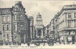 BELGIQUE - BELGÏE - BRUXELLES - Rue De La Régence - Animation - Prachtstraßen, Boulevards