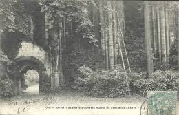 PICARDIE - 80 - SOMME - SAINT VALERY SUR SOMME - Ruines De L'ancienne Abbaye - Saint Valery Sur Somme