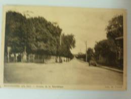 CHARENTE MARITIME MONTENDRE AVENUE DE LA  REPUPLIQUE VOYAGEE 1940 - Montendre