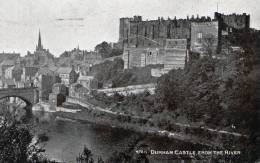 Beatiful Old Post Card   "   DURHAM CASTLE, FROM THE RIVER  " - Dover