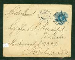 NEDERLANDS-INDIE * BRIEFOMSLAG Uit 1914 Van MALANG Naar  HEILOO (6301) - Nederlands-Indië