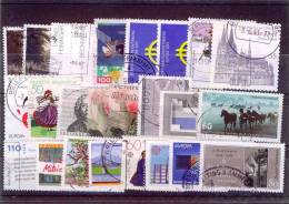 RFA  25 Timbres Différents  Oblitérés - Sammlungen