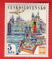 Tchécoslovaquie - Poste Aérienne N°67 Yvert (1968) - Prague ** MNH - Posta Aerea