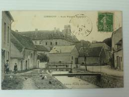 NIEVRE CORBIGNY ECOLE PRIMAIRE SUPRIEURE   VOYAGEE 1921 - Corbigny