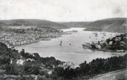 Beatiful Old Post Card   "  Dartmouth From Warfleet  " - Torquay