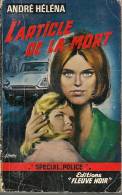 SPECIAL POLICE N° 490.- 1965 - A  HELENA - L´ARTICLE DE LA MORT - Fleuve Noir