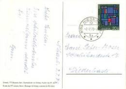 Schweiz / Switzerland - Postkarte Echt Gelaufen / Postcard Used ( O724) - Briefe U. Dokumente