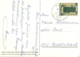 Schweiz / Switzerland - Postkarte Echt Gelaufen / Postcard Used ( O727) - Briefe U. Dokumente