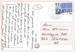Schweiz / Switzerland - Postkarte Echt Gelaufen / Postcard Used ( O734) - Storia Postale