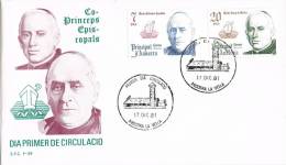 0472, Carta F.D.C. Andorra Española 1981. Co Princeps Episcopals - Brieven En Documenten