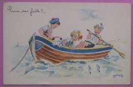 JANSER - ILLUSTRATEUR - BATEAU MER ENFANTS - Janser