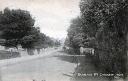 Beatiful Old Post Card   "     BARRACK   R°., CHRISTCHURCH   " - Other & Unclassified