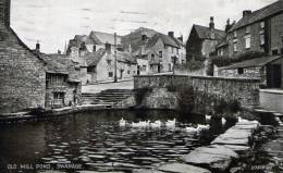 Beatiful Old Post Card   "  OLD MILL POND , SWANAGE  " - Swanage