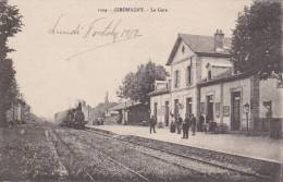 90 - GIROMAGNY - La Gare (arrivée Du Train) - Giromagny