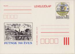 1983 - HUNGARY - COAT Of Arms / CITY Putnok - STATIONERY - POSTCARD - MNH - Andere & Zonder Classificatie