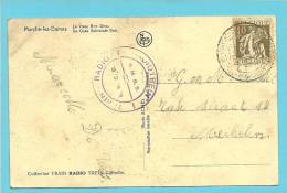 337 Op Kaart Met Stempel TRAIN-RADIO S.N.C.B./ RADIOTREIN N.M.B.S. - 1932 Ceres Y Mercurio