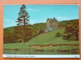 E1-Royaume-ecosse-neidpath Castle And River Tweed Peebles- - Peeblesshire