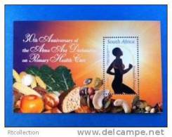 South Africa 2008 - 30th Anniv Of Alma Ata Declaration Primary Health Care Lifestyle Vegetable Nut Food Stamp SG MS1680 - Nuevos