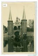 SNEEK * FRIESLAND *  ANSICHTKAART * CPA * WATERPOORT  * GELOPEN  In 1942 Van SNEEK Naar DEN HAAG (1417) - Sneek