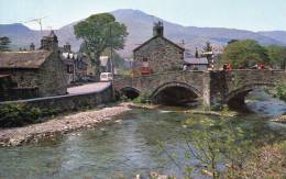 Beatiful Old Post Card   " THE BRIDGE, BEDDGELERT       " - Merionethshire