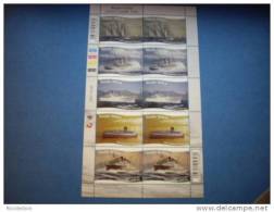 South Africa 2007 - One Sheetlet Mail Ships / Ship Of Union Castle Line Sailing Boat Sea Stamps MNH SG1645-1649 - Unused Stamps