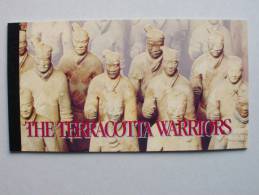 UNO-New York 750/5 MH 2 Booklet 2 Oo/used, UNESCO-Welterbe: Die Terrakotta-Krieger - Carnets