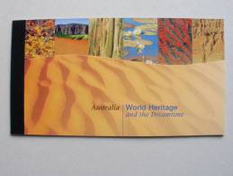 UNO-New York 809/14 MH 4 Booklet 4 Oo/used, UNESCO-Welterbe: Australien - Markenheftchen