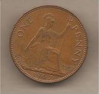 Regno Unito - Moneta Circolata Da 1 Penny Km897 - 1967 - D. 1 Penny