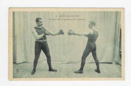 CPA BOXE FRANCAISE - Position De La Garde Avant L'assaut - Boksen