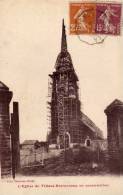 L' Eglise De VIILERS - BRETONNEUX En Construction - Villers Bretonneux