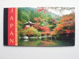 UNO-New York 874/9 MH 6 Booklet 6 **/mnh, UNESCO-Welterbe: Japan - Postzegelboekjes