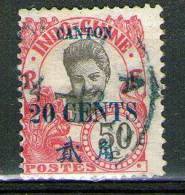 CANTON N° 78 OBL - Used Stamps